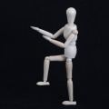 1pc Joints Wooden Dummy Mannequin Toys for Grownups Dolls Puppets Blockhead Articulated Wooden Manikin Model Robot Action Figure