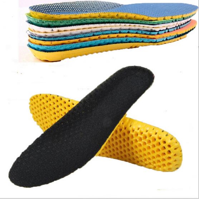 1pair Stretch Breathable Deodorant Shoe Running Cushion Insoles Pad Insert 36-45