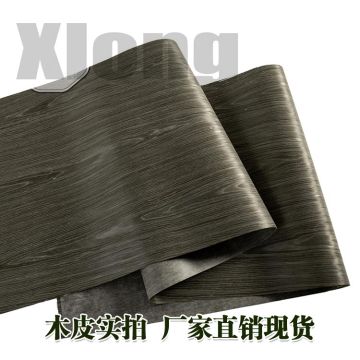 L:2.5Meters Width:55cm Thickness:0.2mm Black Apricot Pattern Veneer Furniture Veneer Veneer Wood Door Veneer