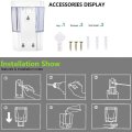 700ML Automatic Sensor Electric Wall Mounted Liquid Soap Dispenser Bathroom Hand Wash Shower Gel Pump