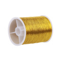 New 100 Meters/Roll Gold/Silver Durable Overlocking Sewing Machine Threads Cross Stitch Strong Threads for Sewing Supplies