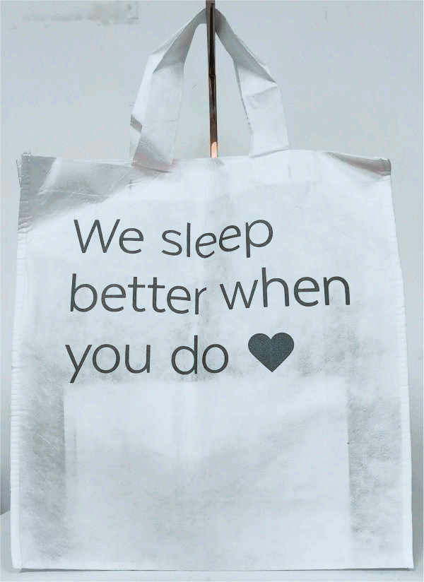 Custom reusable biodegradable non-woven bag