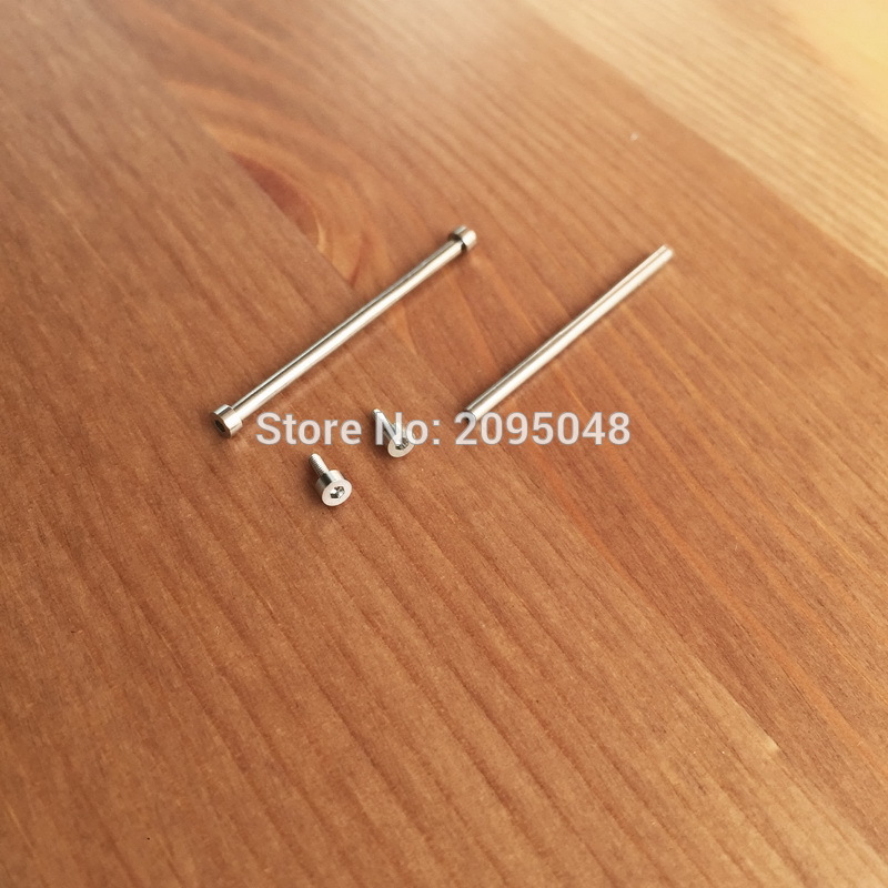2pieces/set 34mm inner Hexagon watch screw tube screw ear rod for Bell ross AVIATION BR 01 skull 46mm watch BR 01-92 AIRBORNE