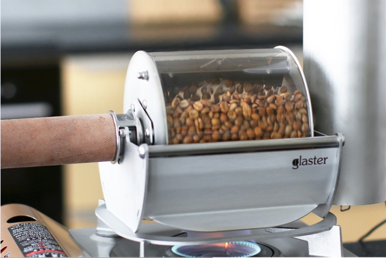 Coffee bean roaster glaster home straight fire coffee roasting machine small coffee shop use roaster 500g coffee bean roaster