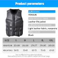 YONSUB Neoprene Life Jacket Vest Men Fishing Life Jacket Rescue Boating Drifting Surfing Life Vest Water Sports Man Jacket