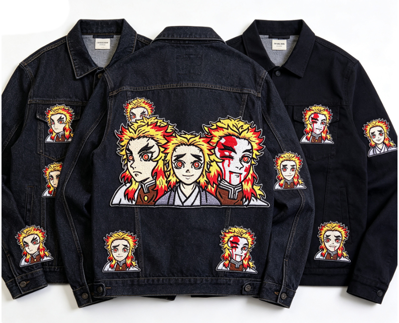 Custom Anime Embroidery Patches
