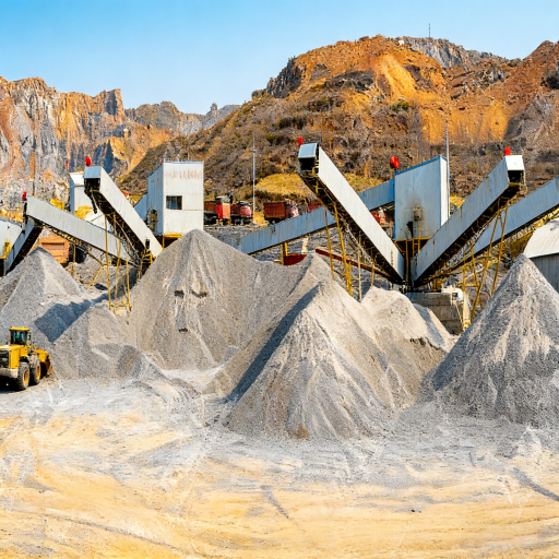 single stage aggregate production line