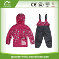 Waterproof Kids Raincoat Kidswear Ski PU Rainsuit