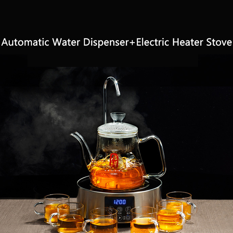 220V Multifunction Electric Heater Stove Automatic Heating Water Dispenser Hot Cooker Plate Tea Maker Heater Heating Furnace