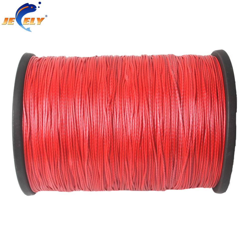 Jeely 10M/piece 700LB uhmwpe fiber naked hollow braid spearfishing gun reel line 1.8mm Super strong
