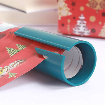 Mini Sliding Wrapping Paper Cutter Wrapping Paper Roll Cutter Cuts Christmas Craft Quick Seconds Wrap Paper Cutting Tools D5