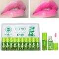 Changable Color Moisturizing Waterproof Protection Aloe Lip Balm Nutritious Anti Aging Magic Lipbalm Lipstick Natural TSLM1