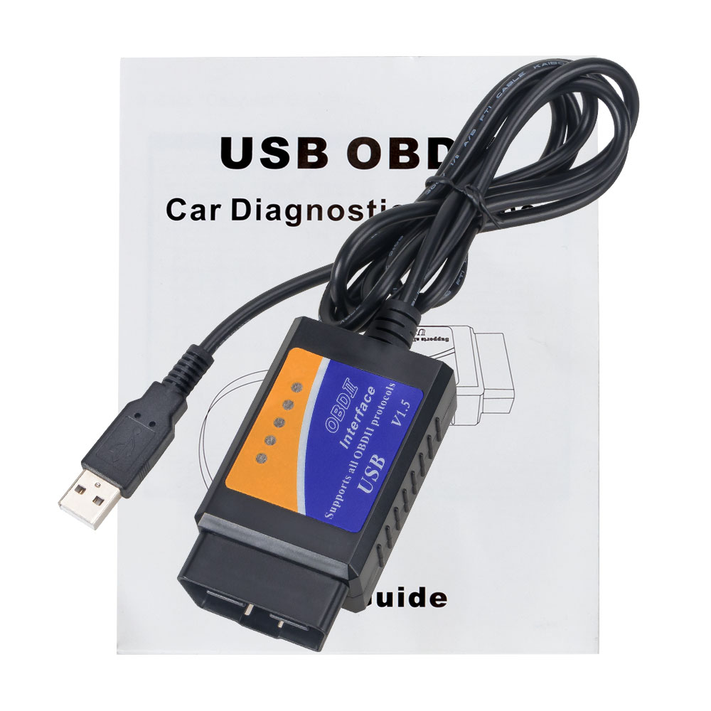 ELM327 V2.1 USB OBD2 cable coder reader scanner super mini elm 327 V1.5 bluetooth wifi for PC/Android/ios auto diagnostic tool