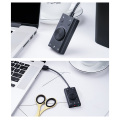 ORICO Portable USB External Sound Card Microphone Earphone 2-in-1 3-Port Output Laptop PC Computer Adapter