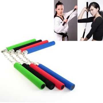 New Foam Nunchucks Glowing Stick Practice Performance Kong Fu Tools Chain Martial Arts Fitness Training Equipment For Beginners
