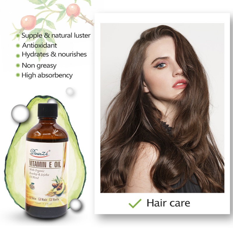 Hair Massage Spa Avocado Vitamin E Essential Oil Cold Pressed Moisturiser Castor Oil Hydrating Hair Care
