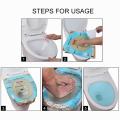 Toilet Dredge Disposal Unclog Toilet Easy To Fix The Clogged Toilet With Safe Clean Film Plunger Cleaner
