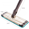 ONEUP Microfiber Floor mop With Reusable Handle Mop Cloth Hand Free Wash Flat Mop Manual Extrusion Household Cleaning Tools