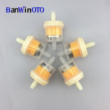 Car Dirt Pocket Bike Oil Filter Petrol Gas Gasoline Liquid Fuel Filter For Universal Scooter Motorcycle Motorbike Motor LQQ001