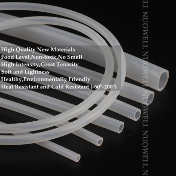 100cm I.D 2~7mm Food Grade Clear Transparent Silicone Hose Heat Resistant Flexible Silicone Tube Soft Pipe Aquarium Rubber Hose