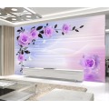 beibehang Custom Relief rose Bedroom TV Background Wall Paper Home Decor silk cloth Mural Wallpaper for Living Room 3d flooring