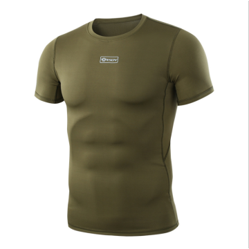 Outdoor Quick Dry T-Shirt Camouflage Breathable Tops Short Sleeve Tactical Camo Camp T Shirt