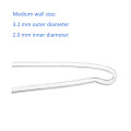 50PCS Preformed Tubing BTE Hearing Aid Earmold Tube Tubes Tubing Choose from 3.5 mm 3.3mm and 3.2 mm OD