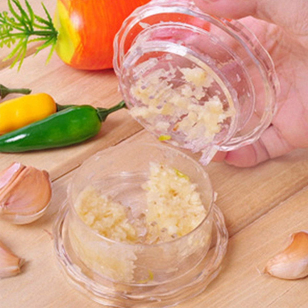 1pc Garlic Presses Manual Mashed Garlic Manually Processor Food Chopper Fruit Slicer Twist Prevent Tears Kitchen Tool