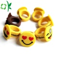 Emoji Emoticons Silicone Rings Cartoon Cute Children Rings