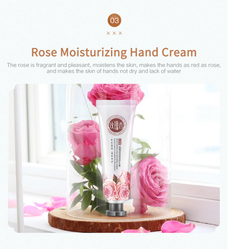 Hand Cream Natural Plant Fruit Oli Long Lasting Fragrance Moisturizing Anti-drying Hand Creams Lotions Rose Lavender TSLM1