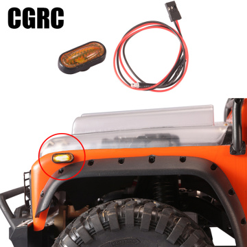 RC Model Car Led Engine Cover Light Turn Signal for 1/10 RC Crawler Drift Truck TRX4 TRX6 G63 SCX10 III AX103007 SCANIA ACTROS