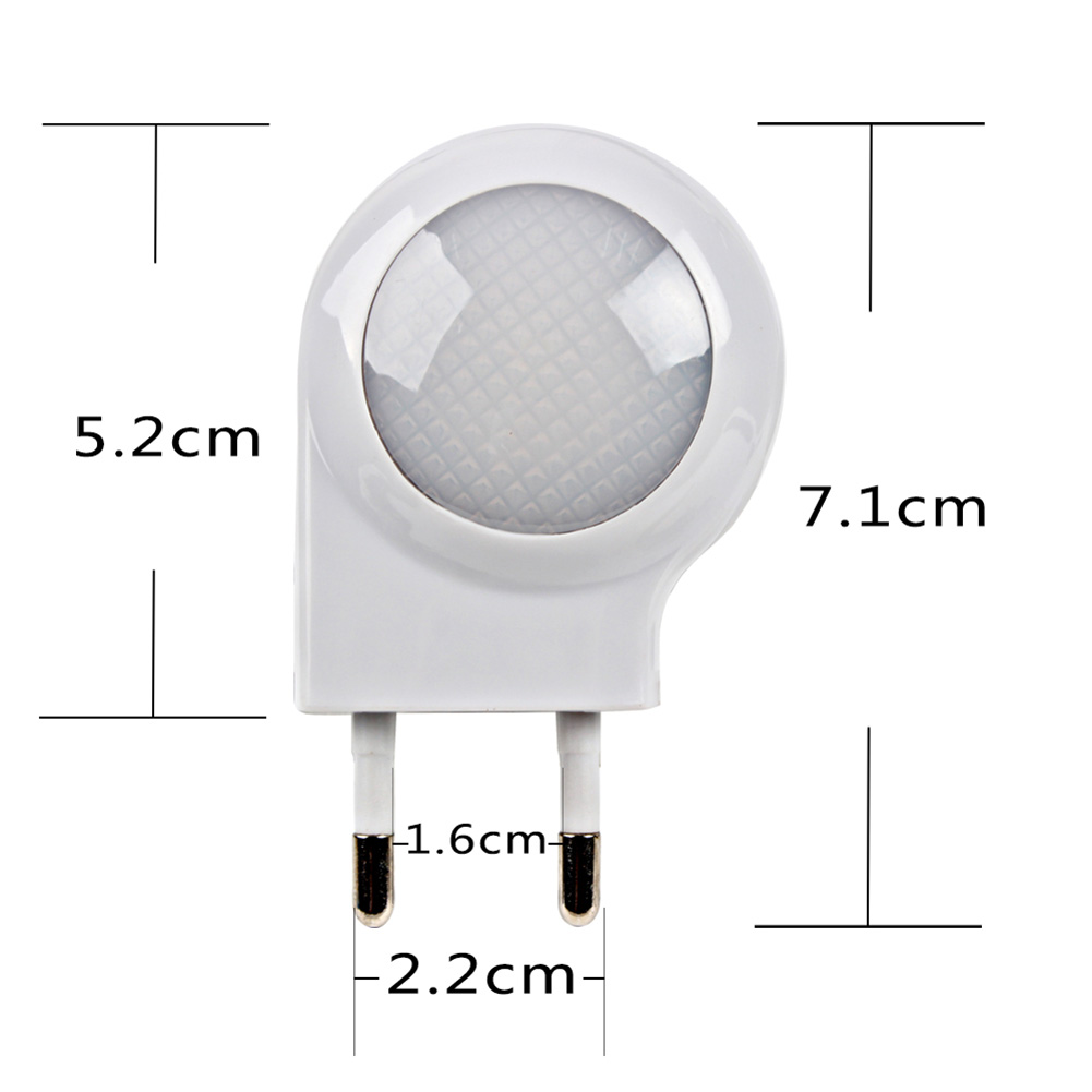 Mini LED Snail Night light Auto Night Lamp Built-in Light Sensor Control Light Wall Lamp For Baby Kids Bedroom EU/US Plug