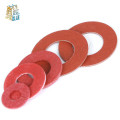 200Pcs M2 M2.5 M3 M3.5 Steel Flat Pad Insulation Washers Red Paper Meson Gasket Spacer Insulating Spacers