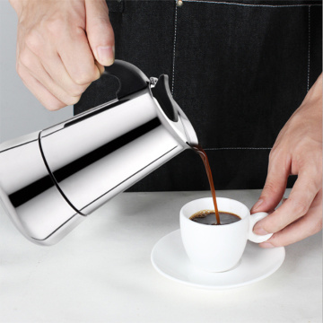 12Cup 600ml Moka Italian Coffee Pot Maker Stovetop Stainless Steel Filter Stove Top Mocha Espresso Coffee Pot Tool Filter