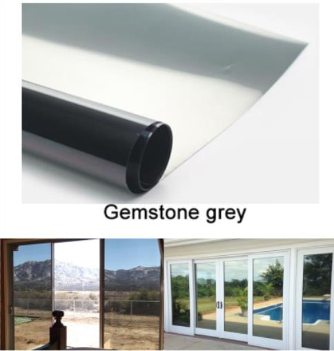 30cmx1m Waterproof Window Film One Way Mirror Silver Insulation Stickers UV Rejection Privacy Tint Films Home Decoration