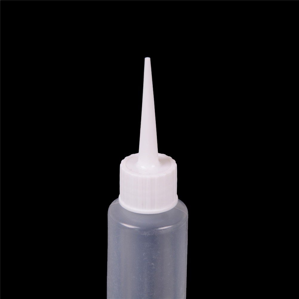 2pcs Empty Dropper Squeezable Liquid Bottle PE Plastic Needle Bottle Dropper Eye Liquid Container Plastic Drop Bottles 50ml