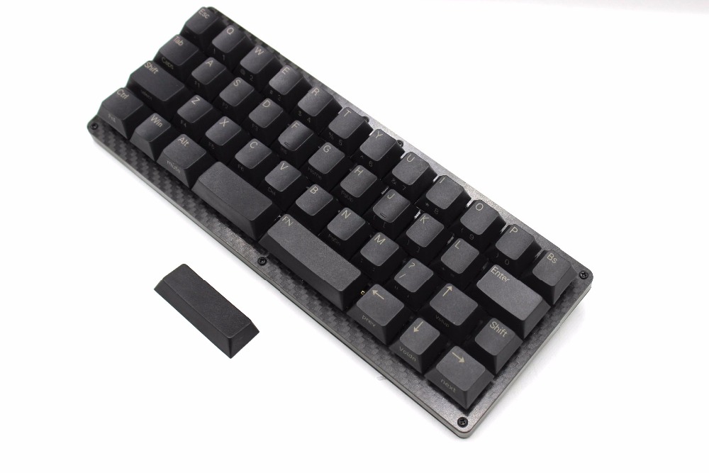 YMDK 40% Customized Thick PBT Cherry Profile OEM Profile Keycap Keyset For 40% AMJ40 Mini Cute Mechanical Keyboard Free shipping