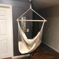 Portable Travel Camping Hanging Hammock Home Bedroom Swing Bed Lazy Chair Indoor & Outdoor Garden Lounge Chair