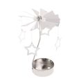 Rotary Spinning Tealight Candle metal Tea light Holder Carousel Home Decor Gift
