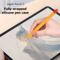 For Apple Pencil 2 Case For iPad Screen Touch Pencil Case Tablet Touch Stylus Pen Protective Cover Pouch Portable Silicone Case