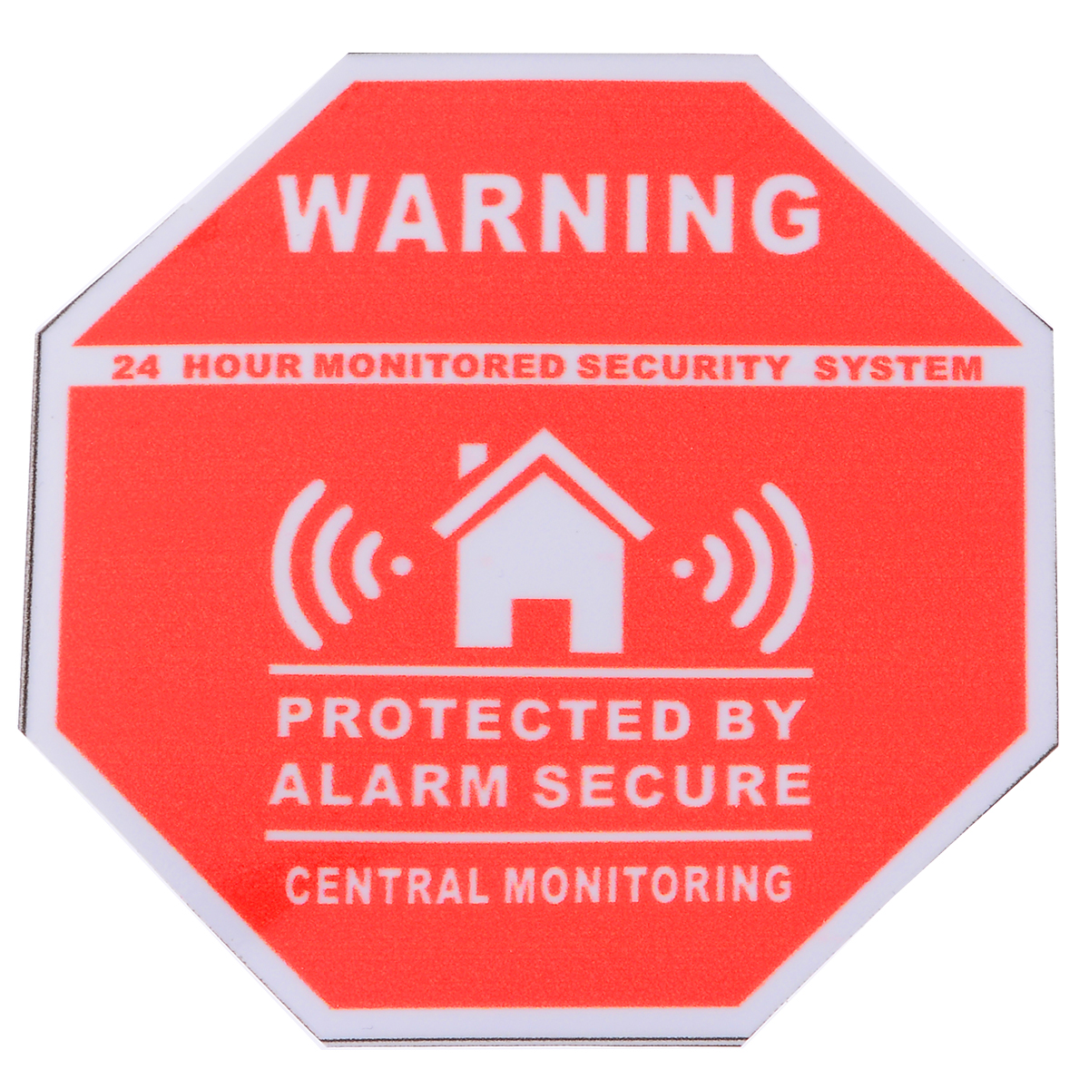 5pcs/set Home Alarm Security Sticker Warning Signs Decals Window Door Stickers 7.5*7.5cm For Saftey System Supplies