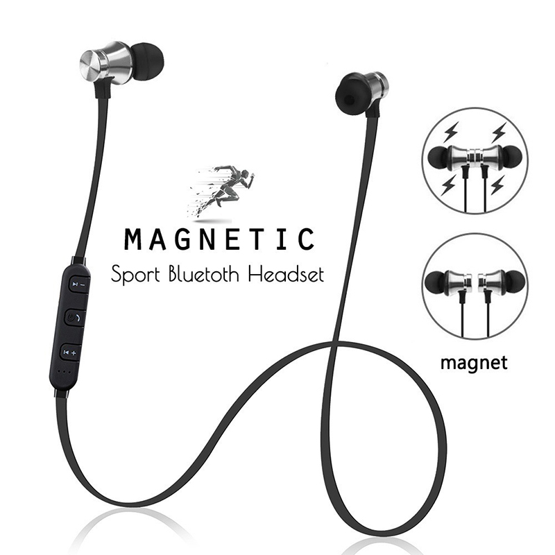 Music headset mobile phone neck with sports earphone type headset magnetic wireless Bluetooth headset xt11 iPhone Samsung millet