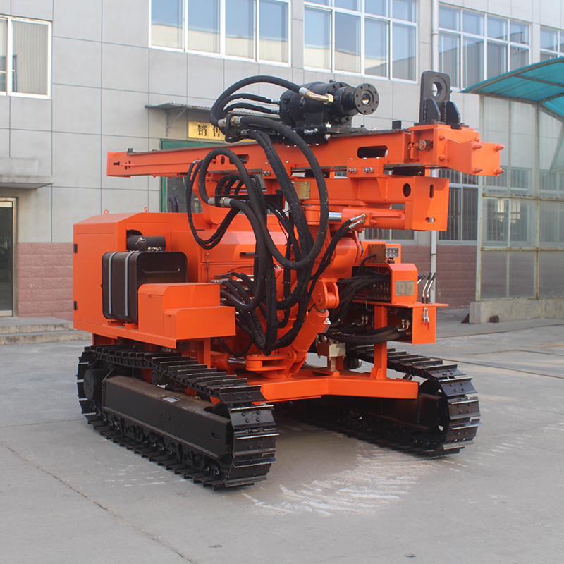 Hydraulic hammer pile driver solar ramming Piling machine