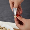 Delidge 1Pc Stainless Steel Finger Hand Protector Kitchen Cooking Tools Guard Knife Cutting Finger Protection Tools