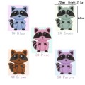 kovict 10pc/lot Mini Raccoon cat Silicone Beads Baby Dummy Cartoon Pacifier Toy Accessories