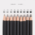 Sketch Pencil Set Professional Sketching Charcoal Drawing Kit Wood Pencils Set For Painter School Students Art Supplies
