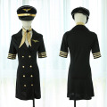 New Nightgown Female Stewardess Police Uniform Cosplay Sexy Airline Policewomen Erotic Costumes Game Play Babydoll Lingerie