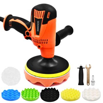 800W Electric Car Polisher Machine Adjustable Speed 3300rpm Auto Polishing Car Waxing Grinding Machine For Paint Care Tools