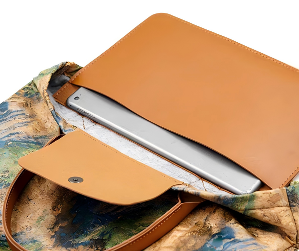 Environmentally friendly Ms. Dupont paper handbag