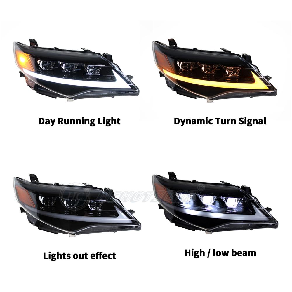 HCMOTIONZ LED Headlights For Toyota Camry 2012-2014